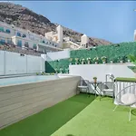 Big Puerto Rico Streetfront With Private Saltwater Pool, Kitchen, 3 Terraces& Private Parking , Near Shopping Center Apartment Puerto Rico (Gran Canaria)