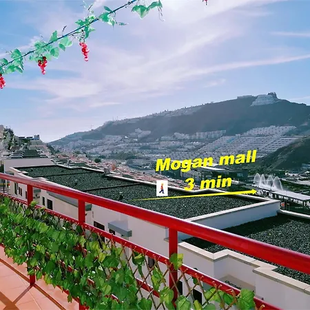 Big Puerto Rico With Heated Saltwater Jacuzzi Pool & Bbq & Private Parking * Puerto Rico (Gran Canaria)